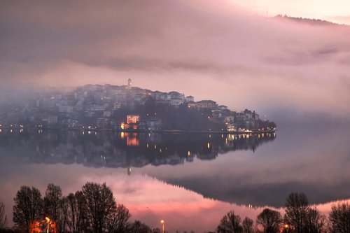 greece  nature  lake