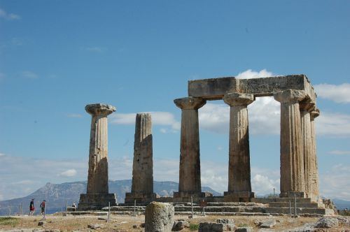 greece corinthos apollo