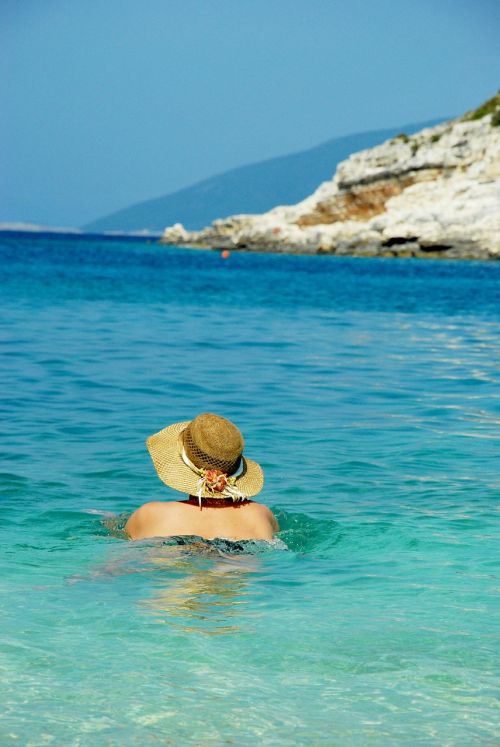 greece sea swimming