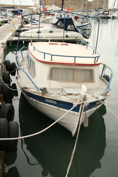 Greece Fishing Boats