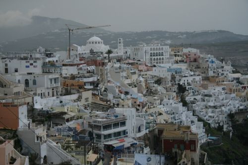 Greece Santorini Scenery