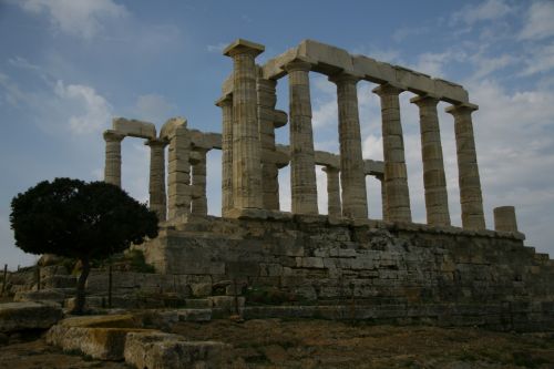 Greece Temple Poisiden