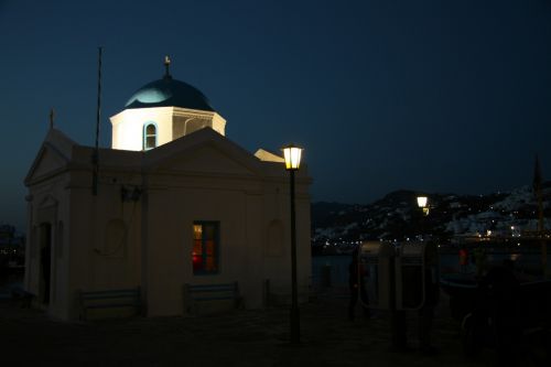 Greek Island Mykonos Church