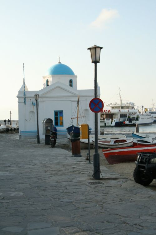 Greek Island Mykonos Church