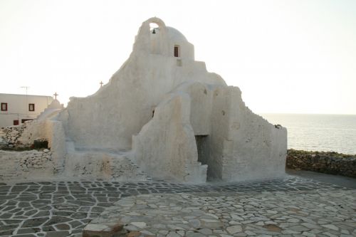 Greek Island Mykonos Church