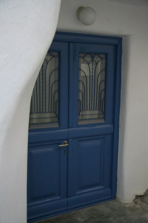 Greek Island Mykonos Door