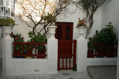 Greek Island Mykonos Door