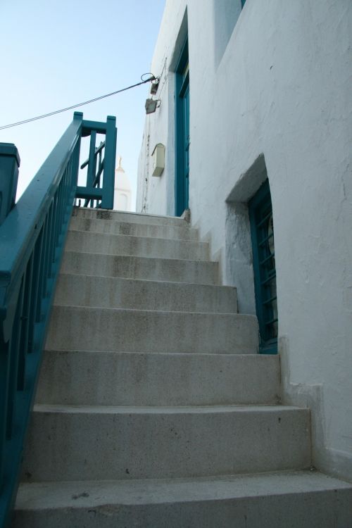 Greek Island Mykonos Stairs