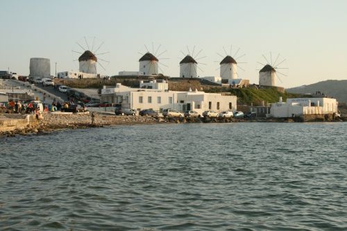 Greek Island Mykonos WindMill