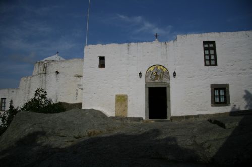 Greek Island Patmos Church