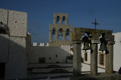 Greek Island Patmos Monastery Bells