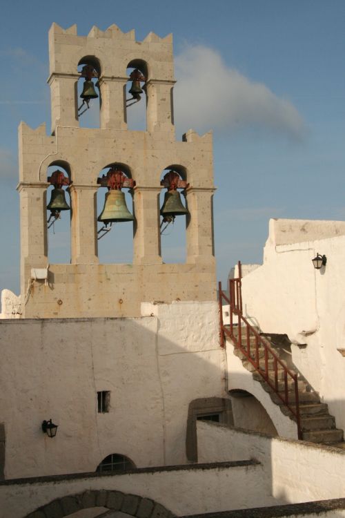 Greek Island Patmos Monastery Bells