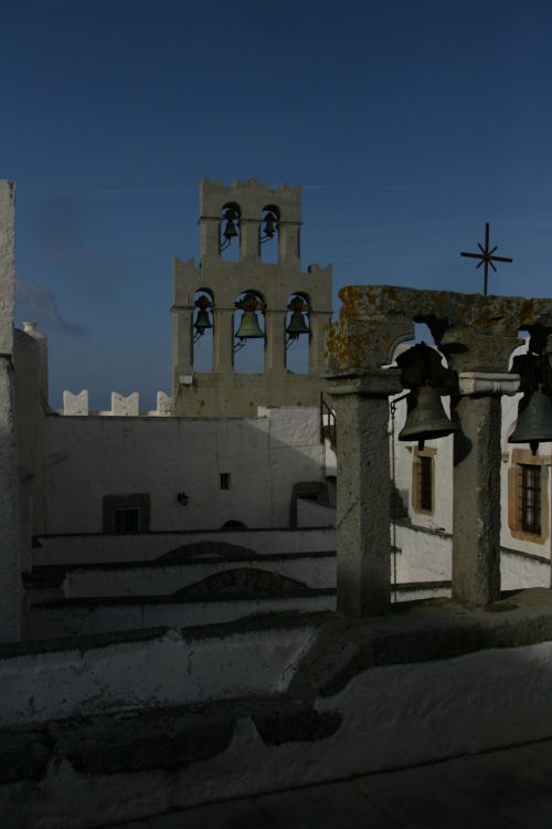 Greek Island Patmos Monastery Bells