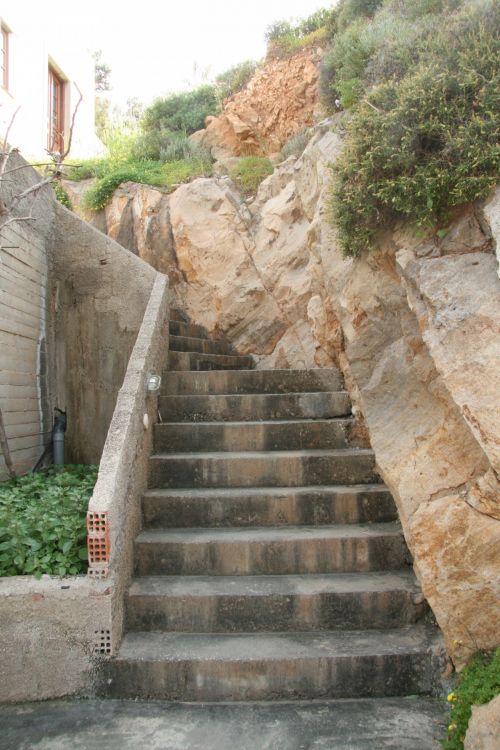 Greek Island Patmos Stairs