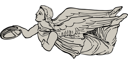greek statue greek angel