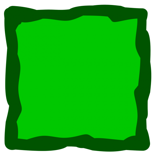 green frame album