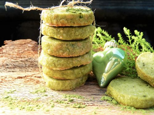 green cookie green tea