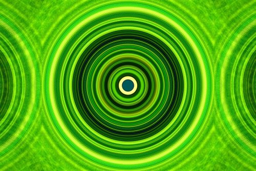 green pattern abstract