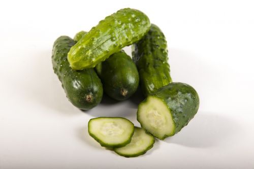 green cucumbers vegetables