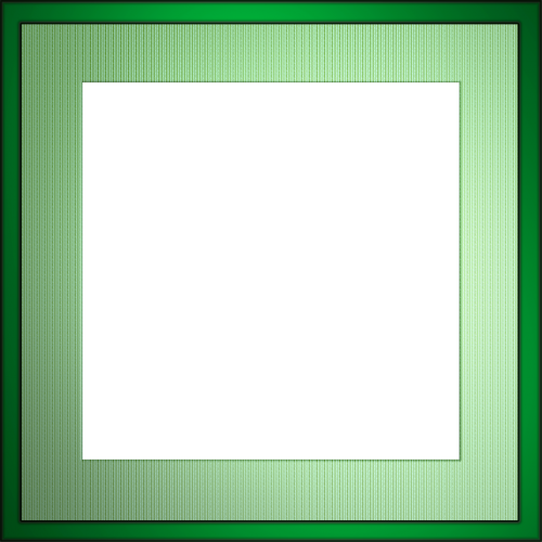 green border bevel