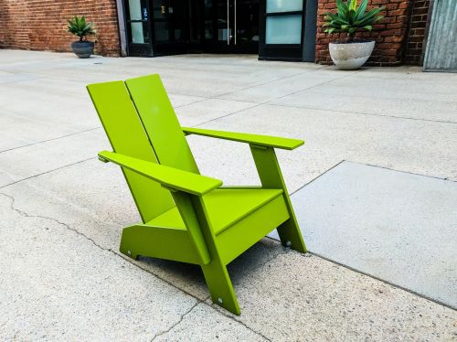 green lawn chair furniture