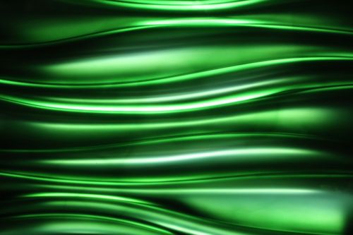 green metallic background