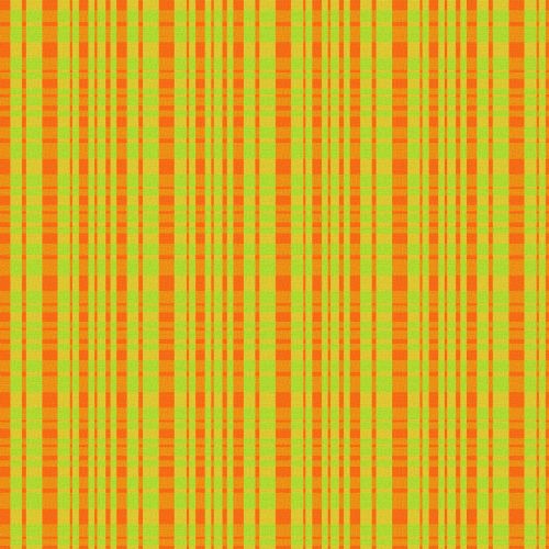 green orange checkered background
