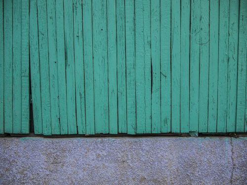 green fence texture