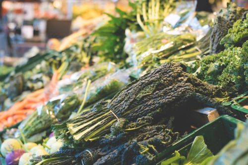 green leaf vegetables