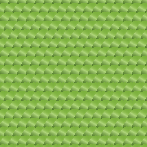 green pattern ornate