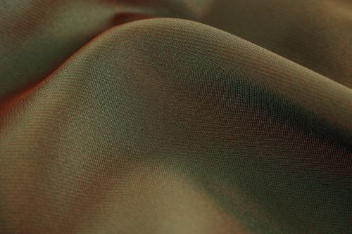 green red fabric