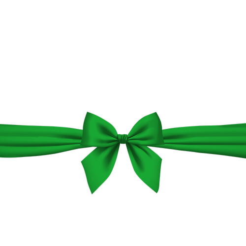 green  ribbon  christmas