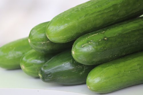 green  cucumber  food