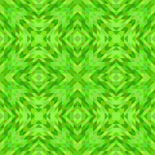 green pattern mosaic