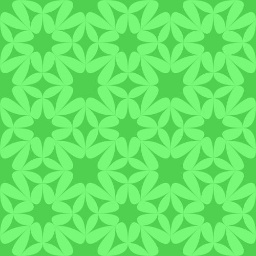 green polygon pattern