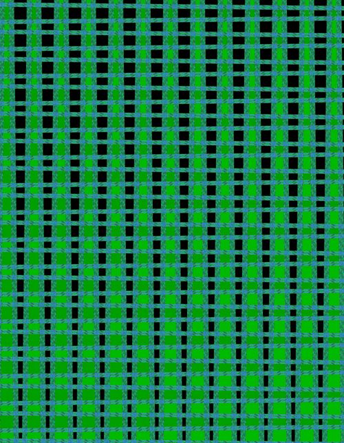 Green And Black Lined Pattern