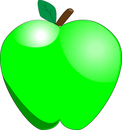 green apple food apple