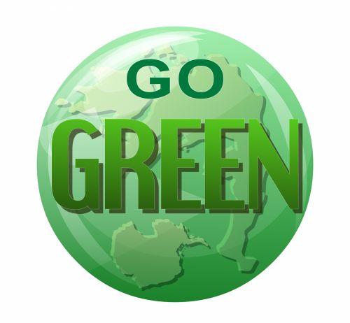 Green Awareness Logo Sign