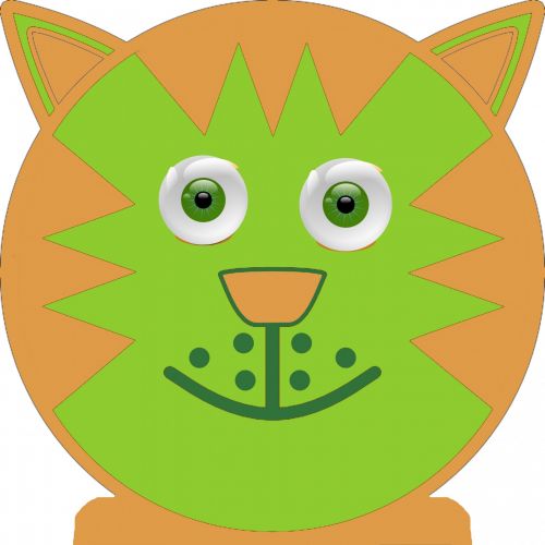 Green Cat