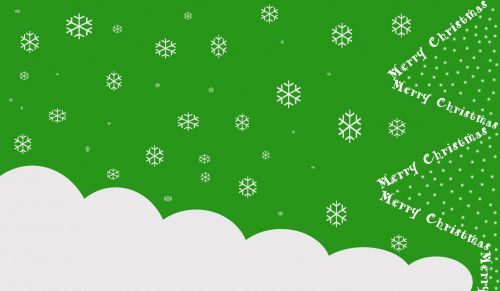 Green Christmas Background