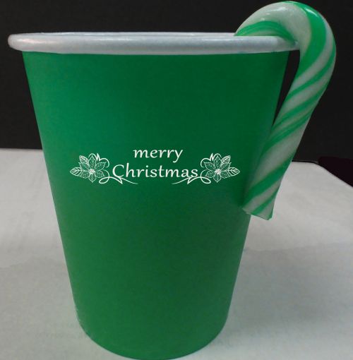 Green Christmas Cup  #2