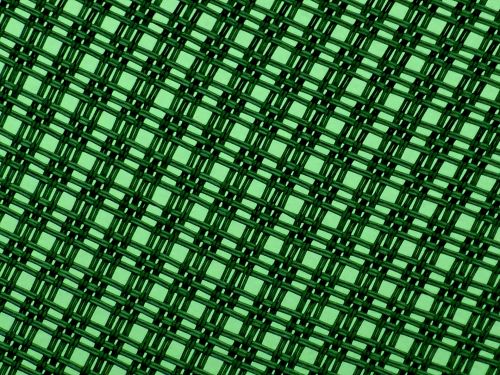 Green Crossing Wire Background