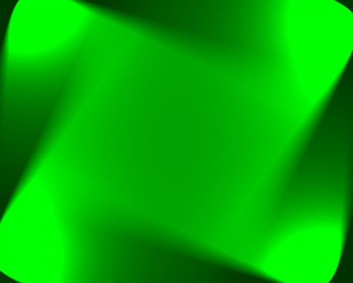 Green Cubic Background