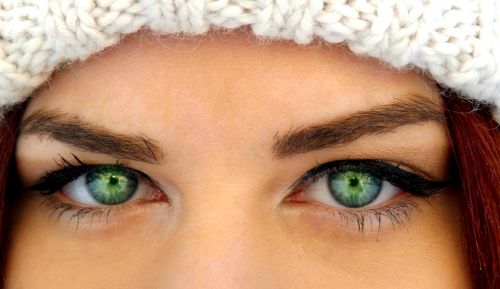 green eyes iris gene