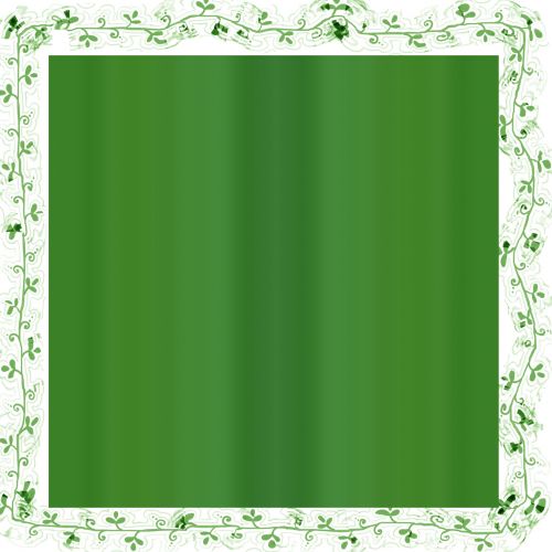 Green Leaf Frame