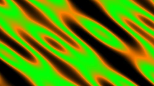 Green Orange Pattern Background