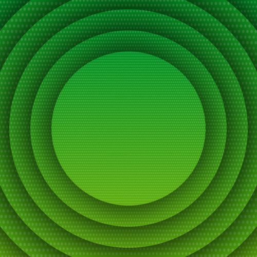 Green Pattern Discs