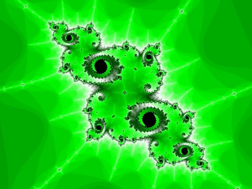 Green Patterned Fractal