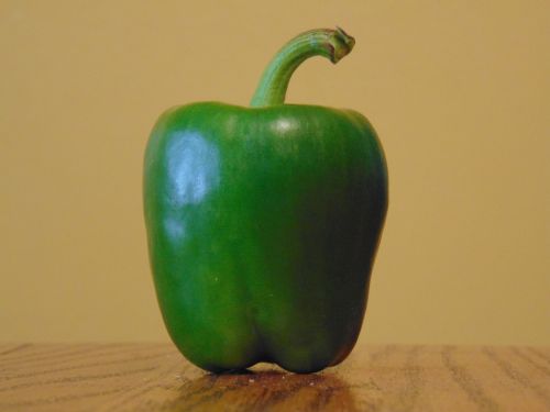 green pepper vegetable green