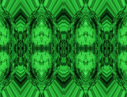 Green Repeat Pattern